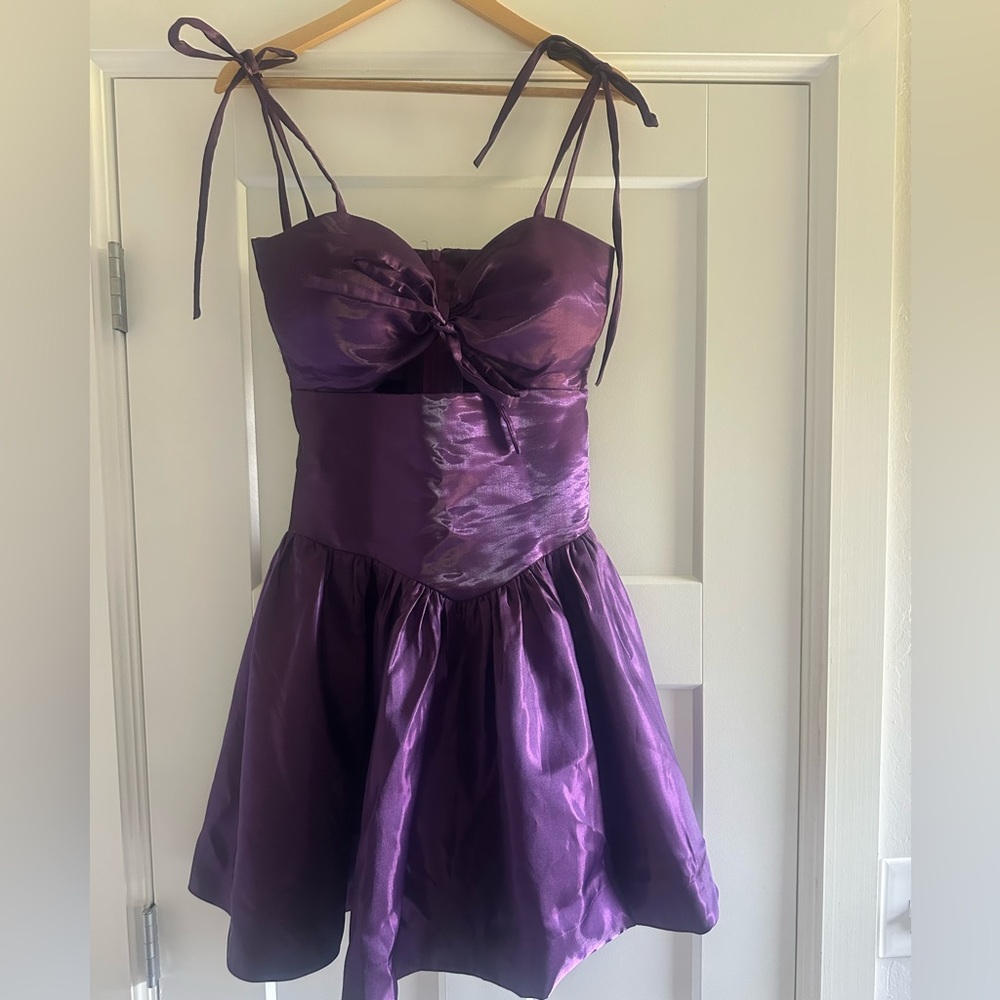 Purple Customized Occassion Dress - Picture 8 of 11
